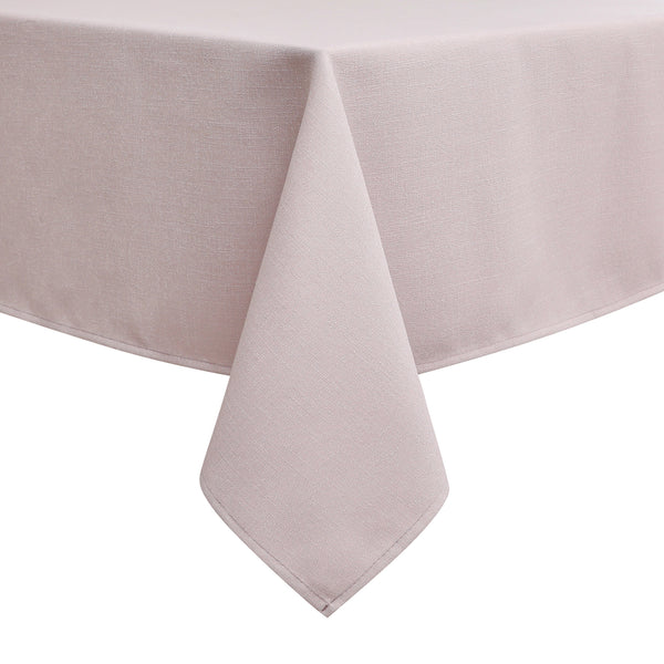 Poly Linen-Look Rose Harvest Weave Tablecloth #1802