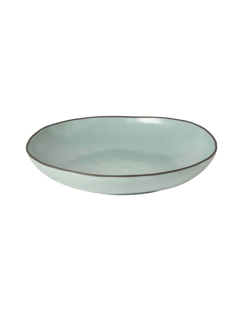Stacked Organic XL Serving Bowl - Color: Sky