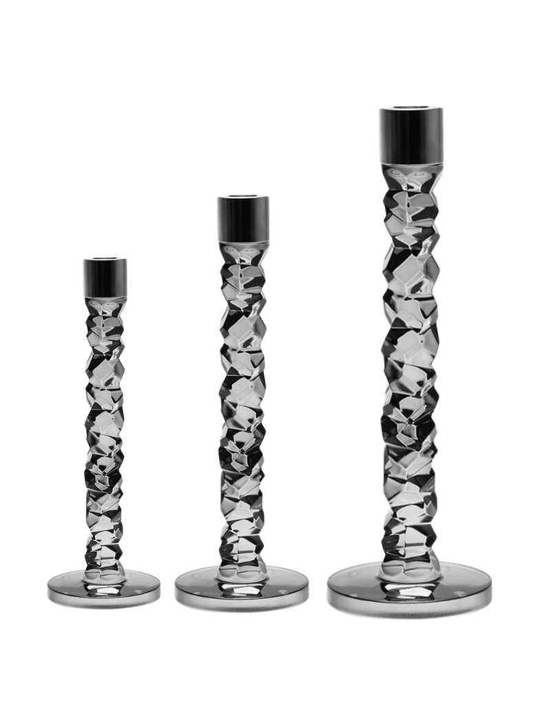 Orrefors Carat Candlesticks