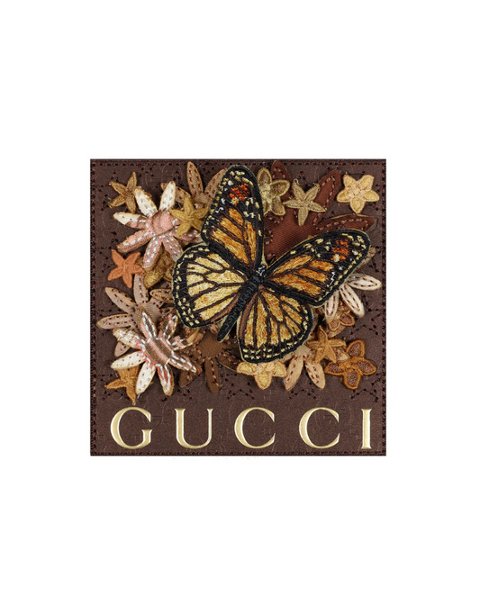 Petite Gucci Brown Gypsy 5"x5" Acrylic Box