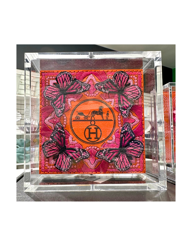 Petite Hermes Symmetry 5"x5" Acrylic Box