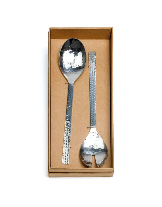 Hammered Salad Servers