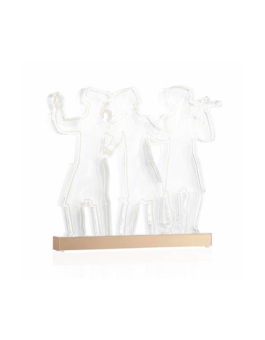 Chassidim Dancing Sculpture