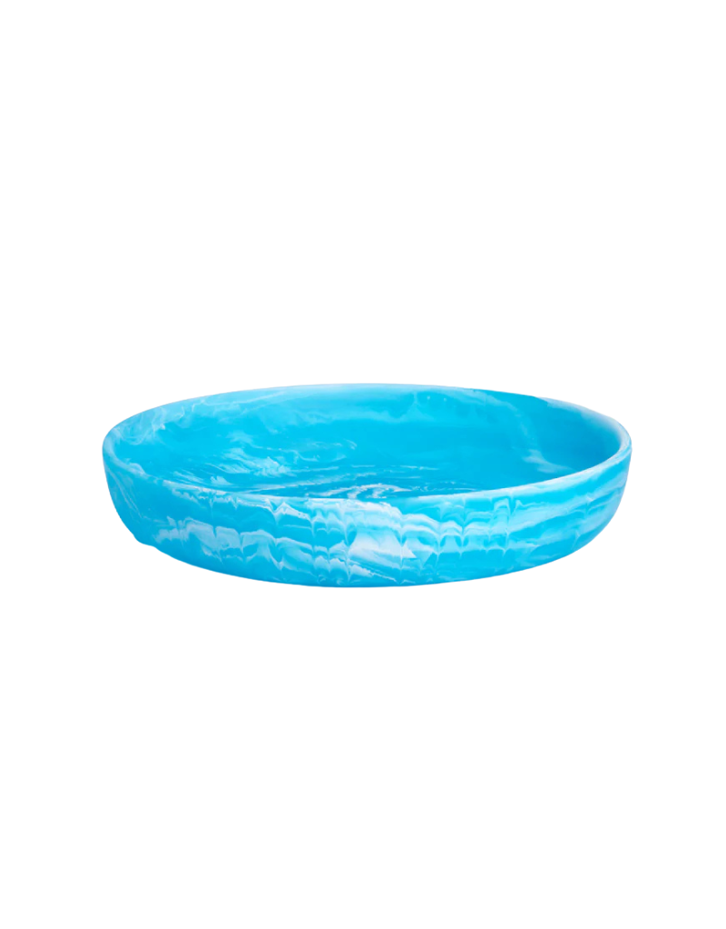 Small Round Resin Platter - Colors