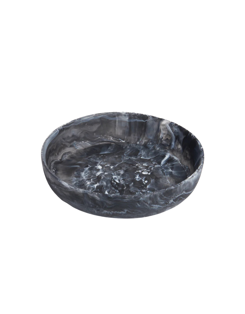 Small Round Resin Platter - Colors