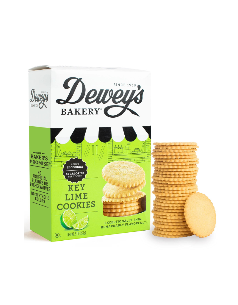 Dewey's Bakery Thin Key Lime Cookies