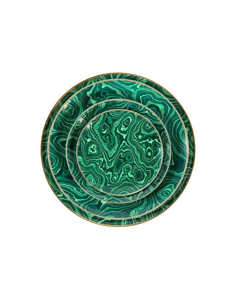 Green Malachite Dinnerware Collection