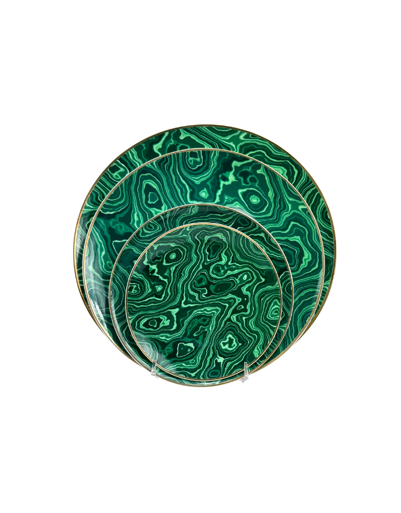 Green Malachite Dinnerware Collection