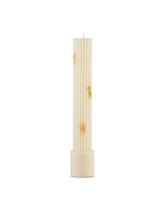 Ribbed Havdalah Candles