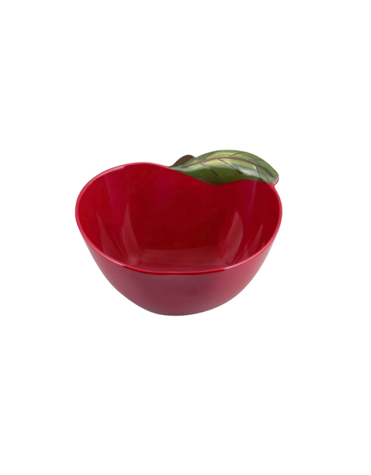 Small Melamine Apple Bowl