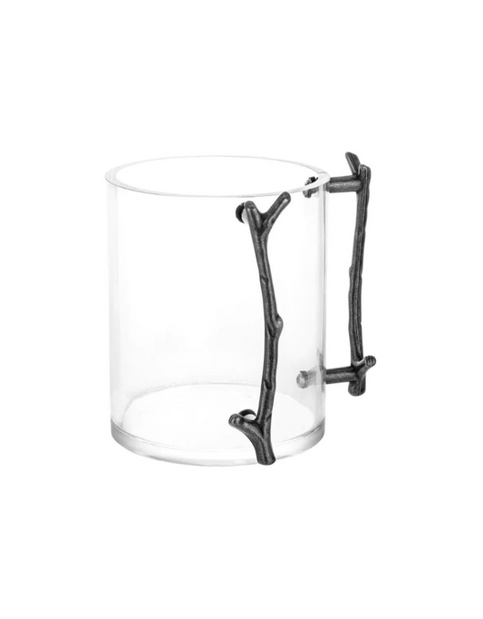 Washing Cup Silver Branch