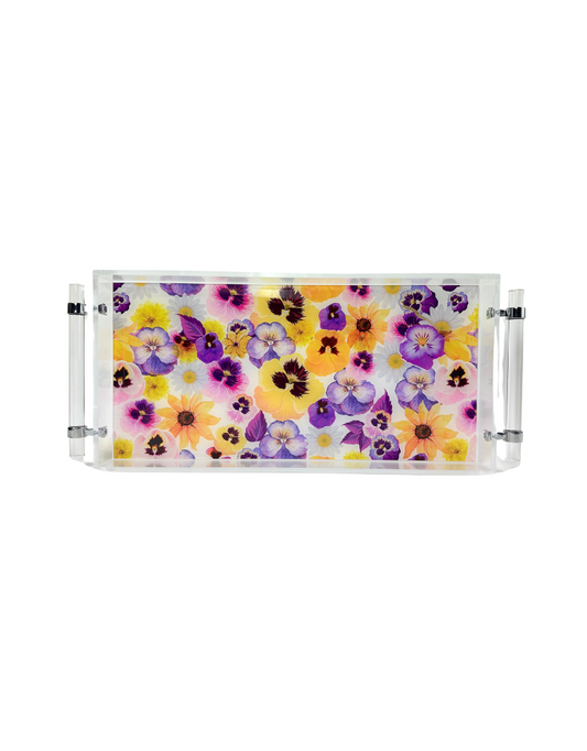 Graphic Prints 8x16 Custom Acrylic Tray With Handles - Choose Your Design!