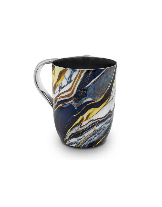 Blue Marble Wash Cup