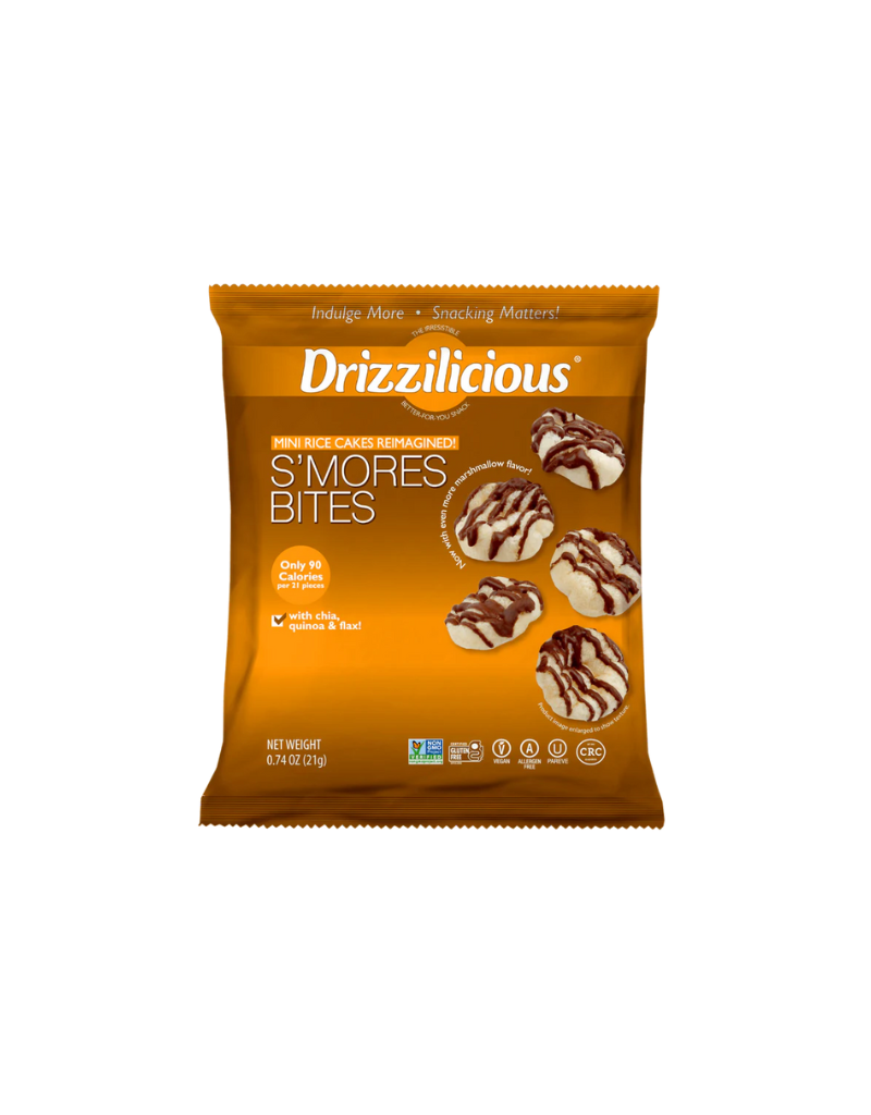 Drizzilicious Mini Rice Cake Snack Bags