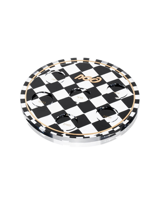 Onyx Collection Seder Plate