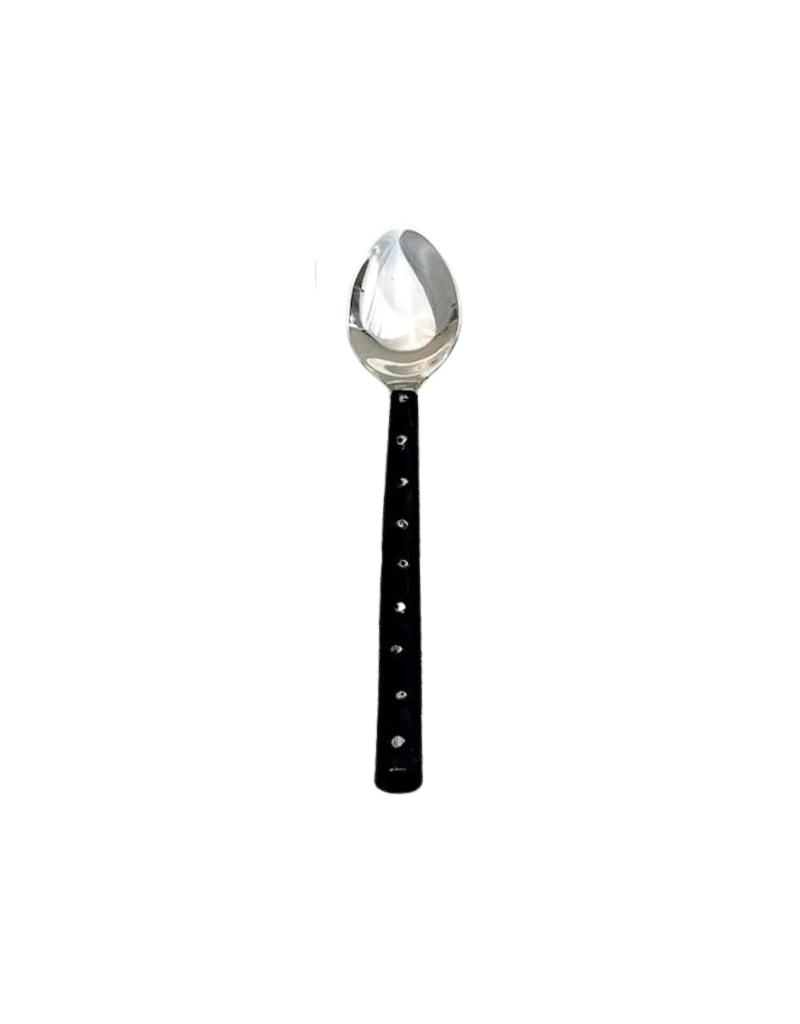 Black Handle Small Spoon