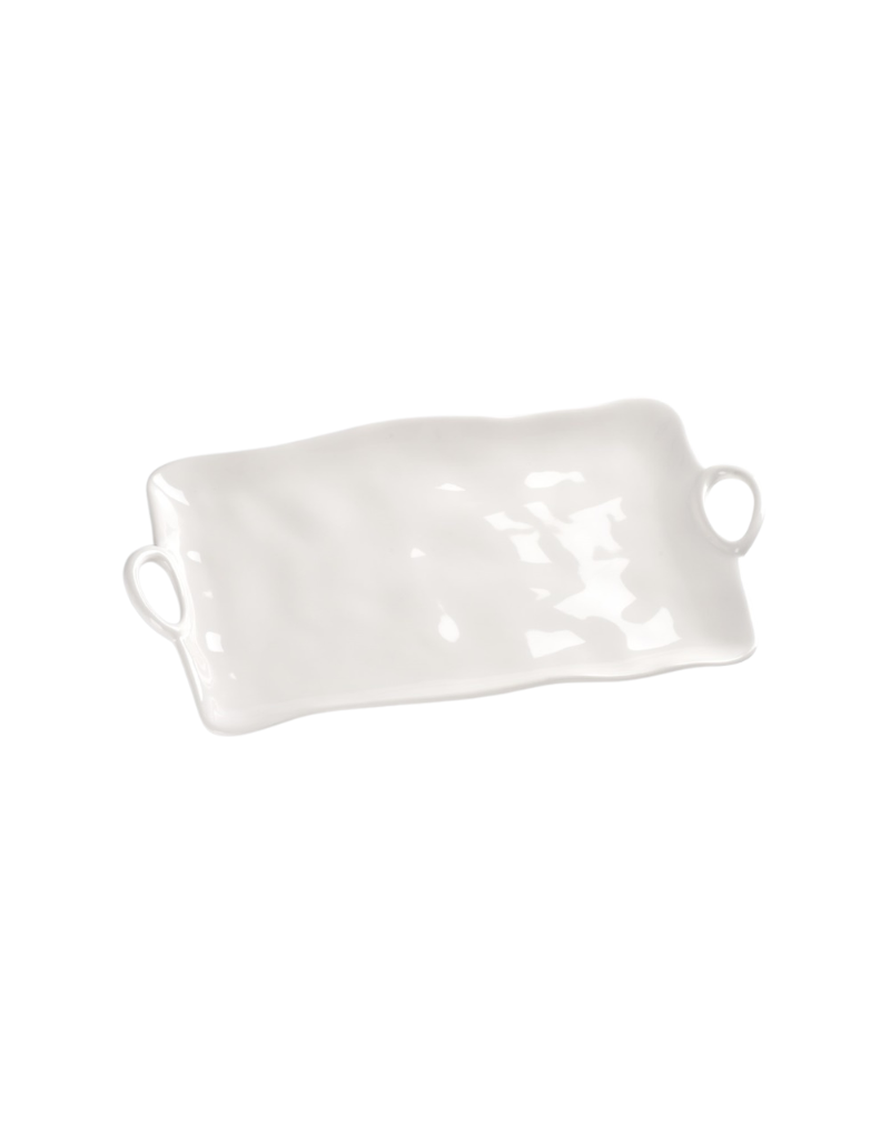 Large Melamine Platter with Handles