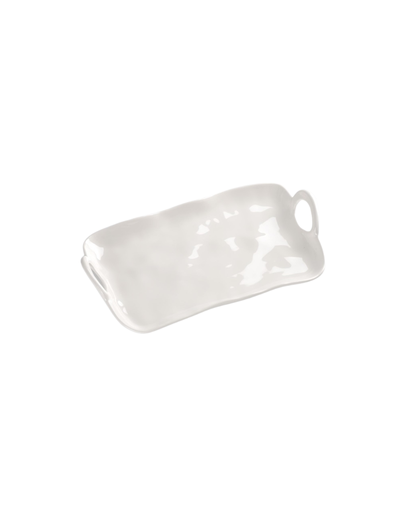 Small Melamine Platter with Handles
