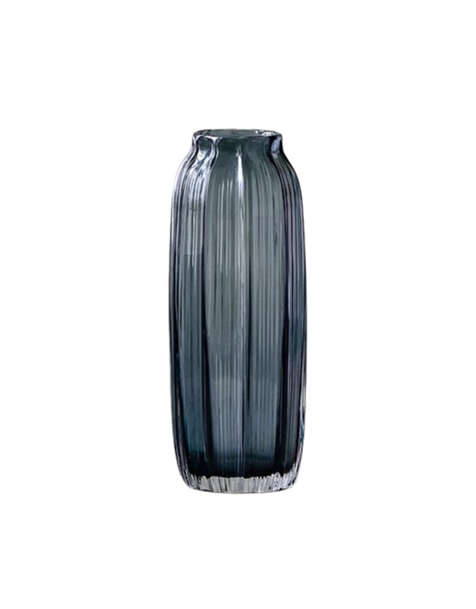 Modern Grey Glass Vase
