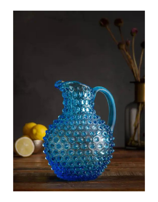 Crystal Hobnail Jugs