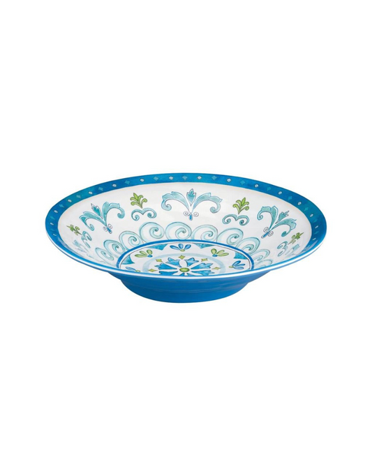 Jewel Medallion Melamine Serving Bowl