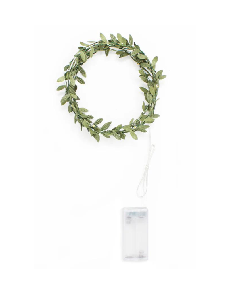 LED Green Leaf Fairy Lights