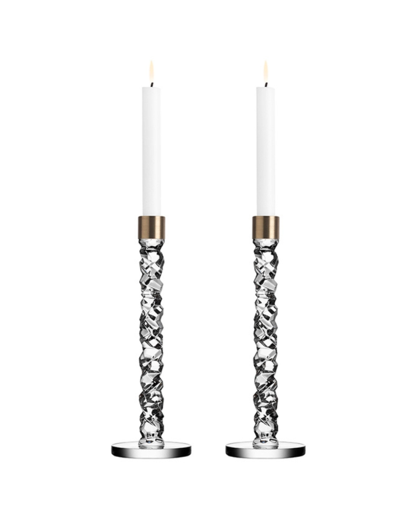 Orrefors Carat Candlesticks