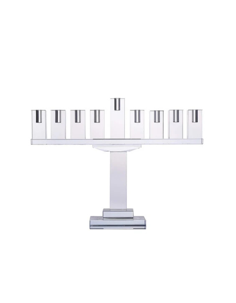 Symmetrical Crystal Menorah