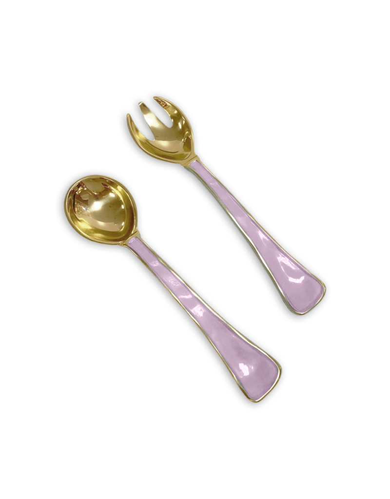 ENCANTO Soho Salad Servers - Lilac