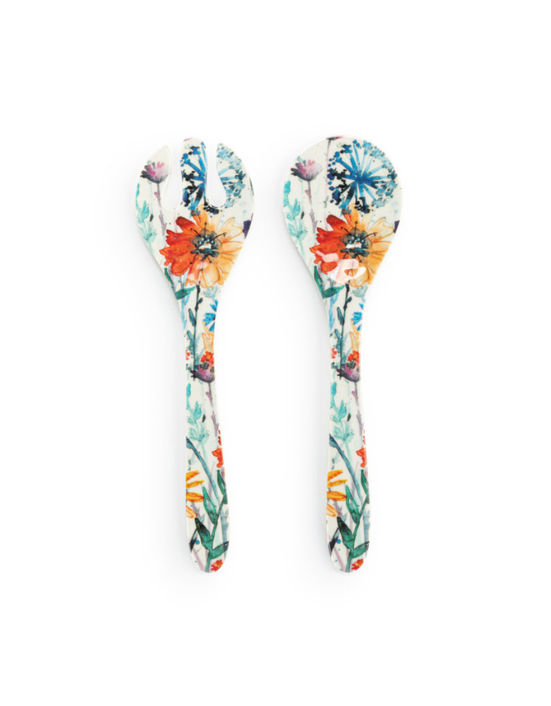 Meadow Flowers Melamine Serving Set