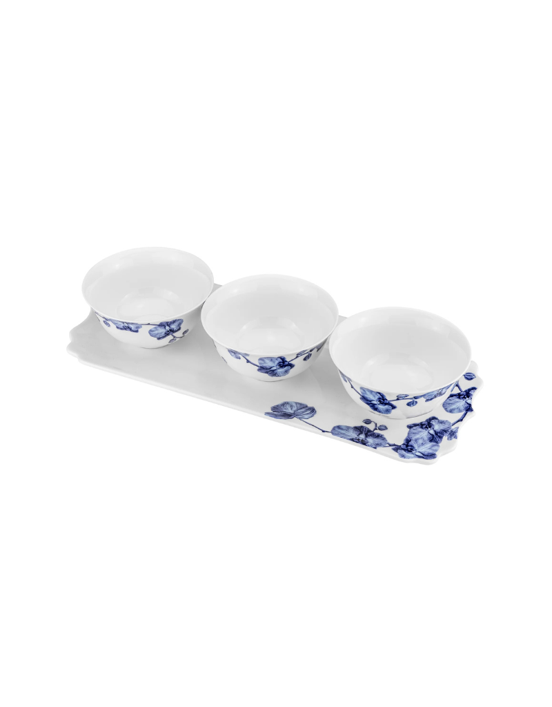 Blue Garden Dip Set