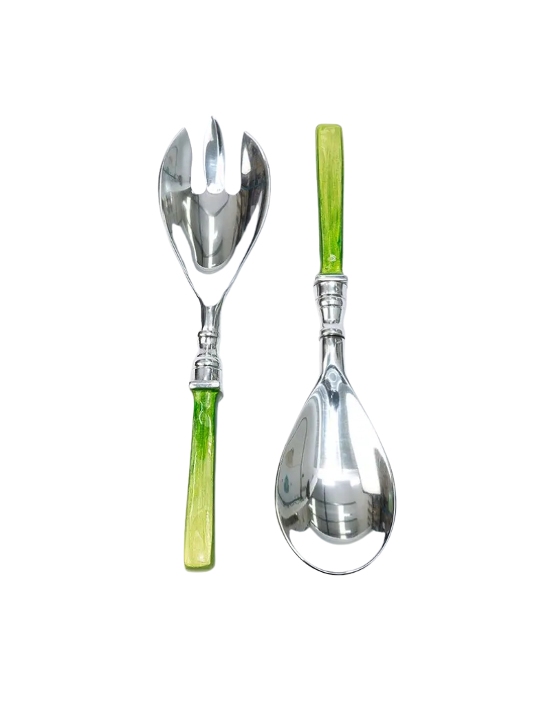 Aluminum Salad Servers - Colors