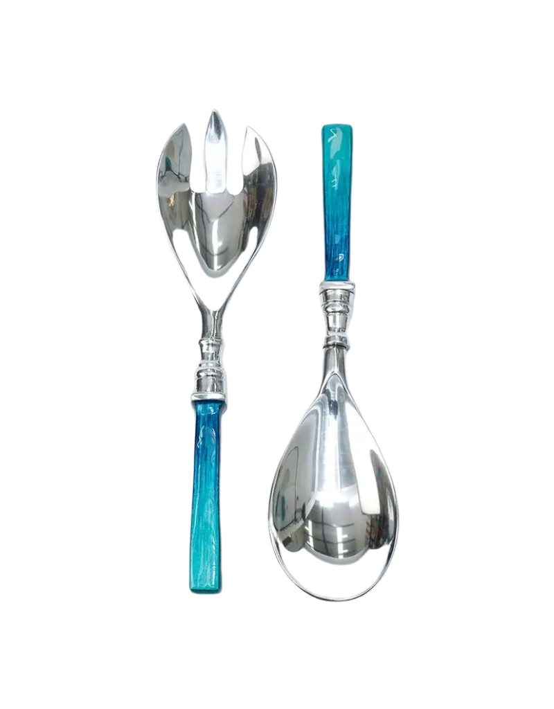 Aluminum Salad Servers - Colors