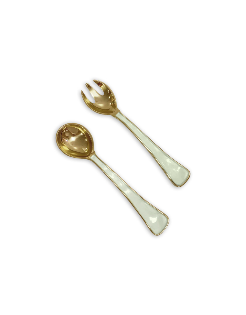 ENCANTO Soho Salad Servers - Pistachio