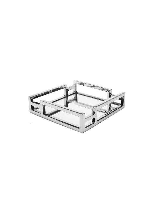 Square Mirror Napkin Holder