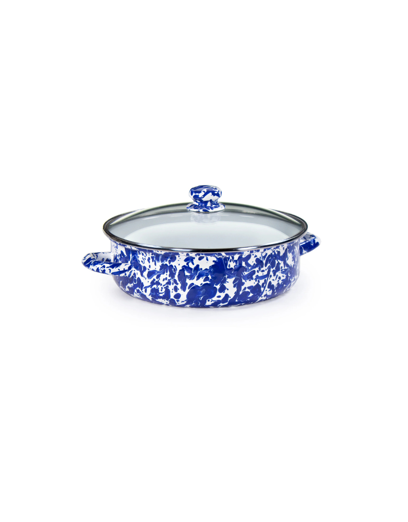 Swirl Enamelware Small Saute Pan (Options)