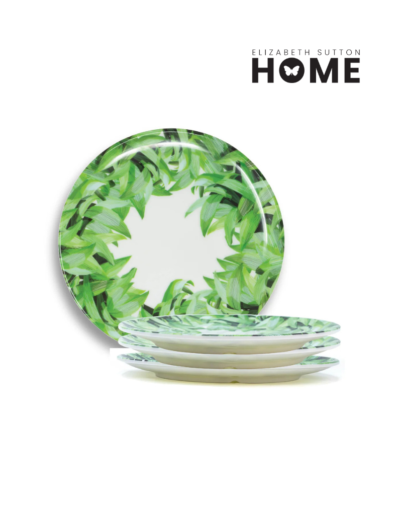 Elizabeth Sutton Collection: Pura Vida Salad Plate Set