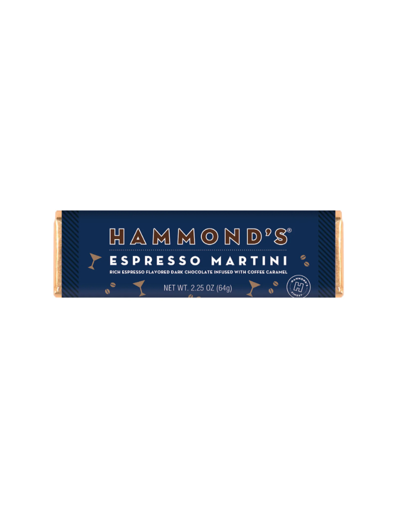 Hammond's Espresso Martini Dark Chocolate Candy Bar