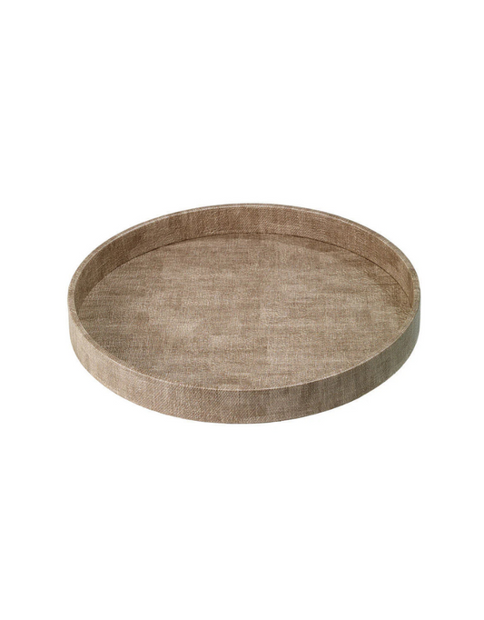 Luster Round Tray