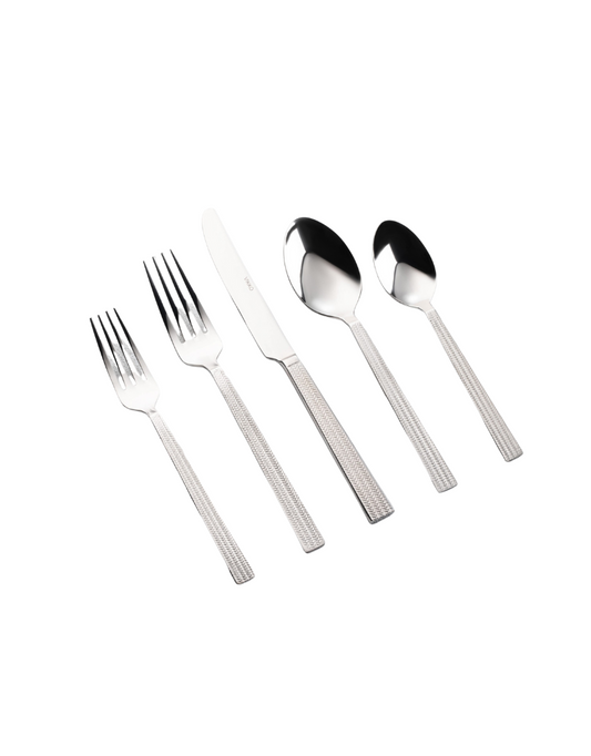 Vikko Crown - Topaz Mirror Flatware 20 Piece Set