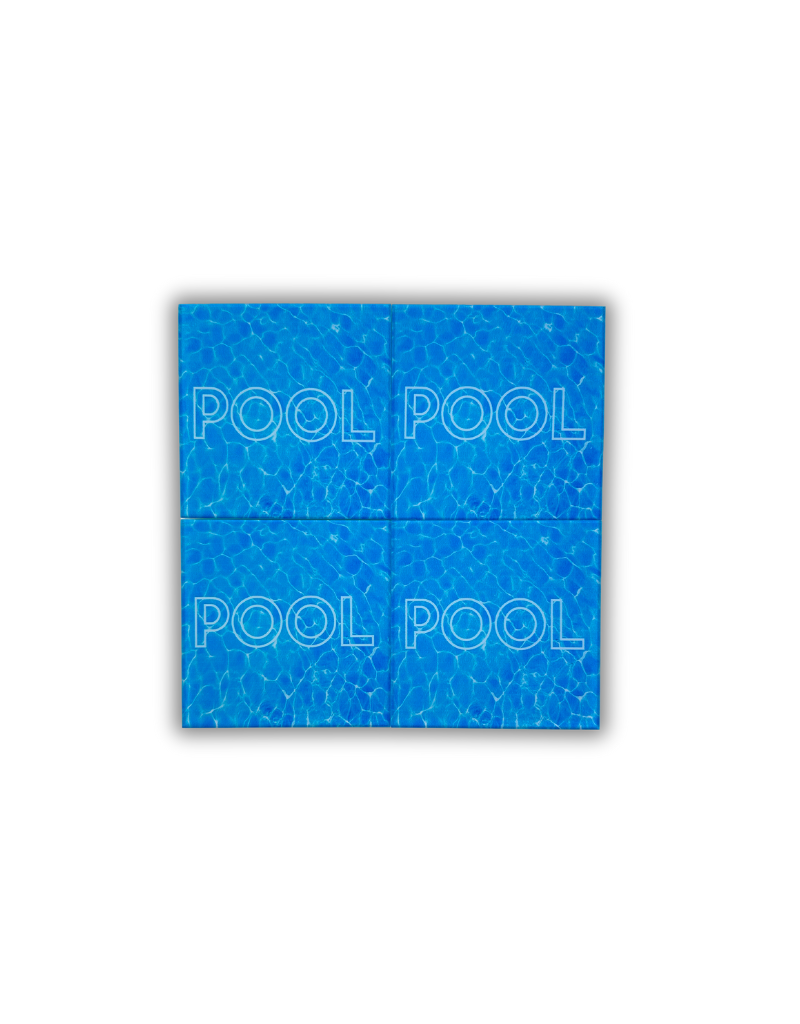 Acrylic 'Pool' Coaster Set
