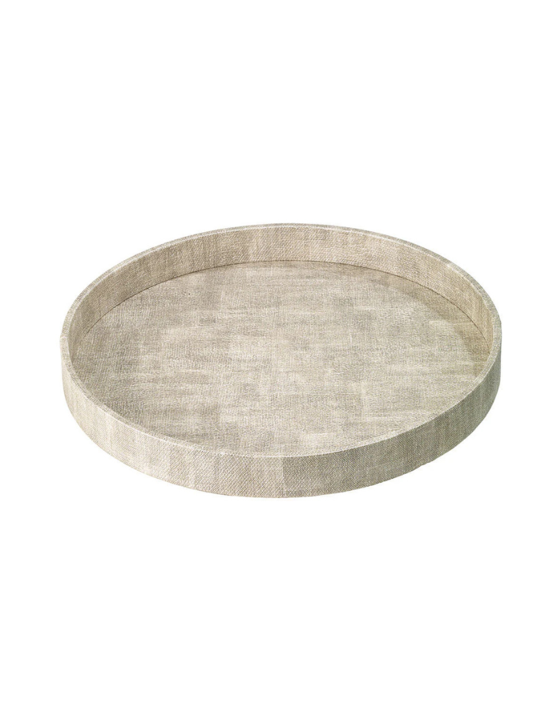 Luster Round Tray