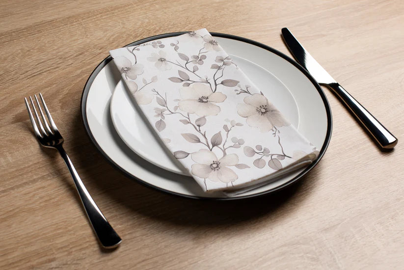 Floral Printed Luxury Guest Towels (More Options)