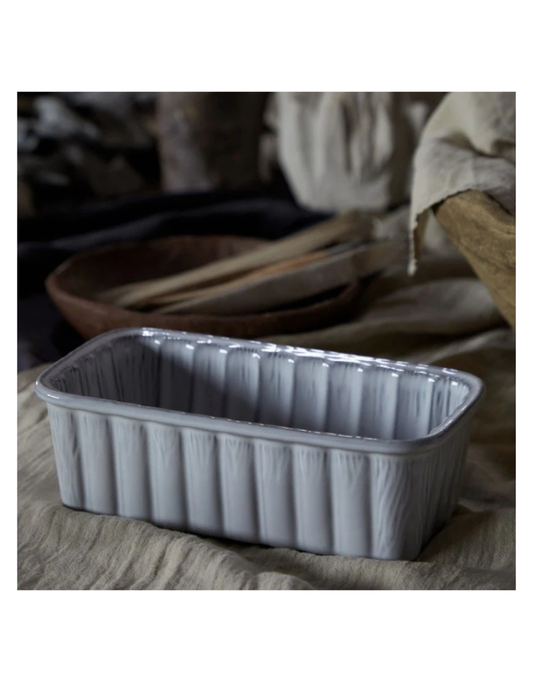 Ceramic "Aluminum" Loaf Pan