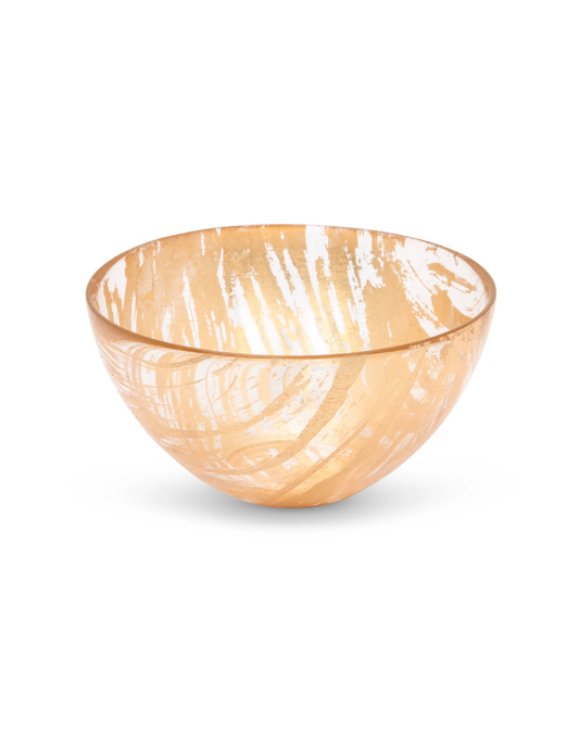 Brushed Gold Dessert Bowl