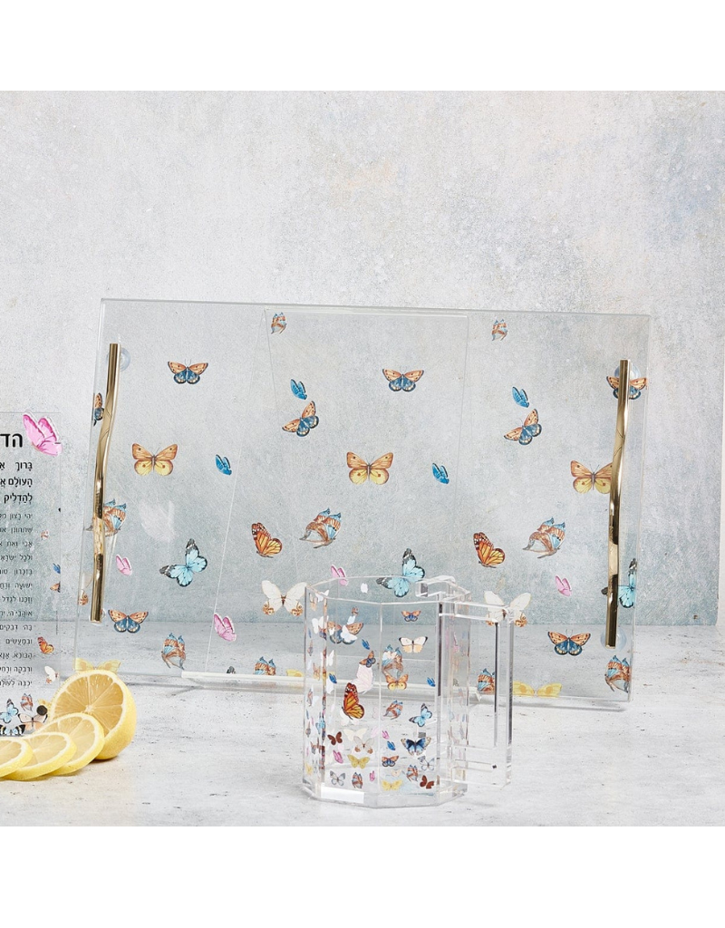 Butterfly Handled Tray