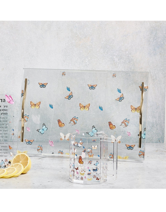 Butterfly Handled Tray