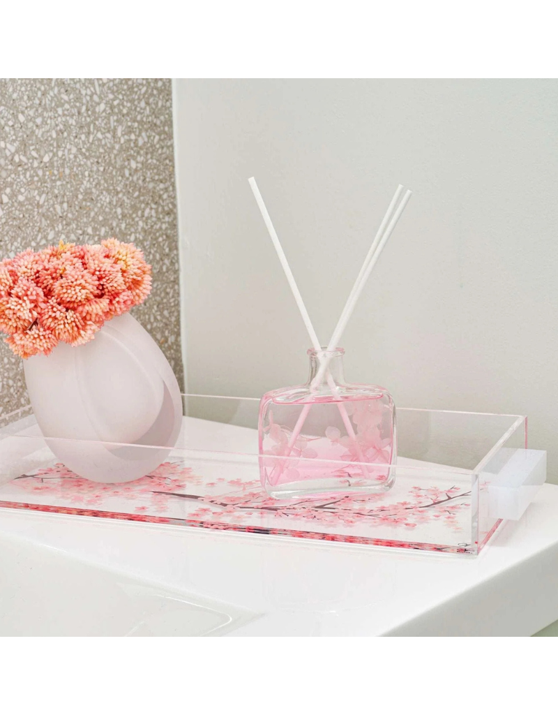Cherry Blossom Bread / Towel Tray