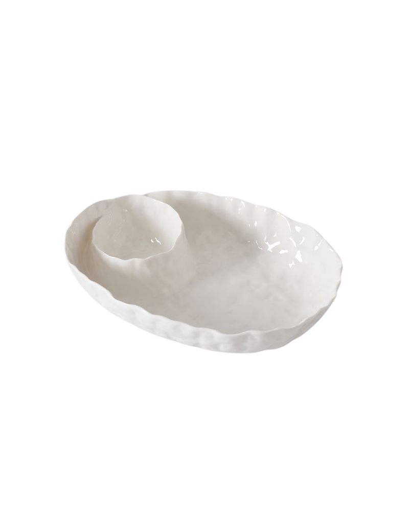 Oval Chip & Dip