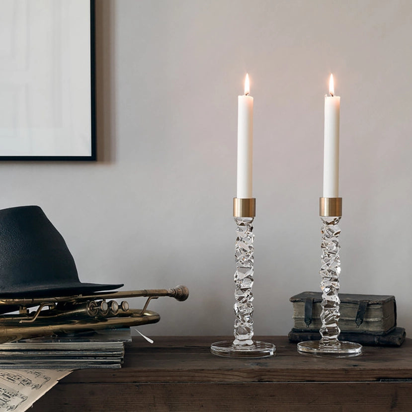 Orrefors Carat Candlesticks